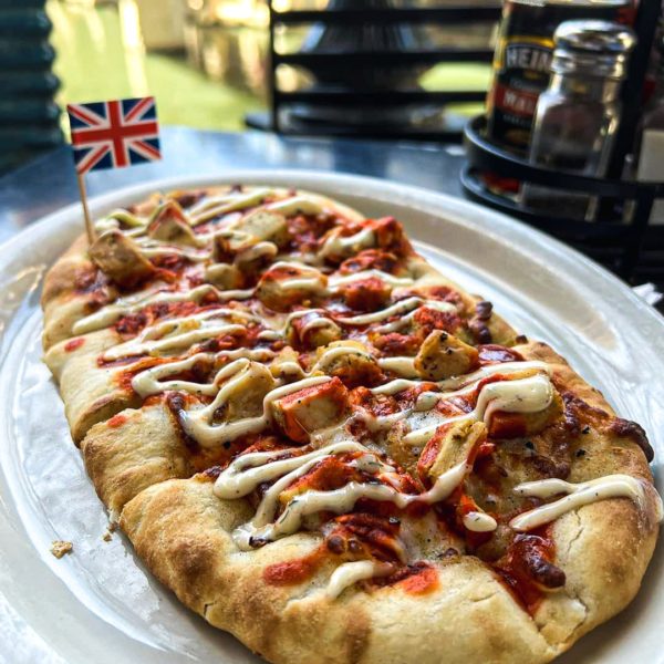 Buffalo Chicken Flatbread