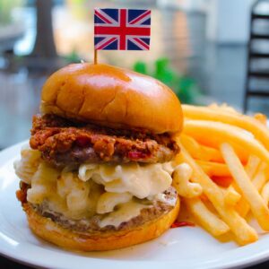 Texas Chili Mac Burger