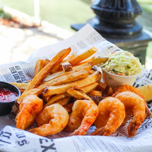 Fried Shrimp And Chips