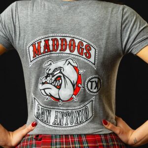 MD Bulldog Tee - Grey - Back
