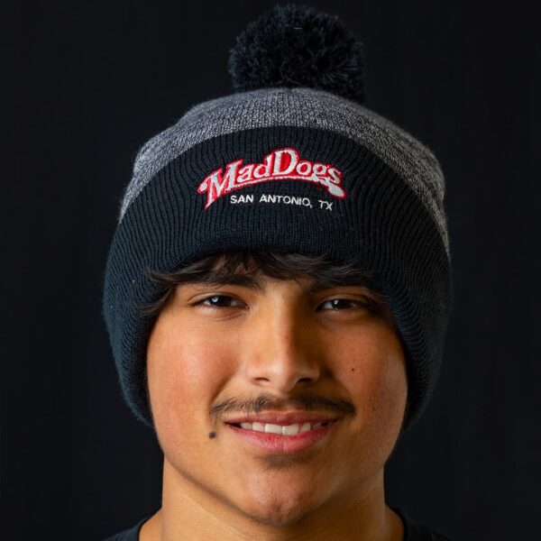 MD Beanie Grey Black